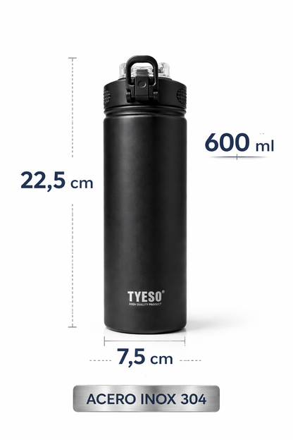 BOTELLA TÉRMICA TYESO 600 ML
